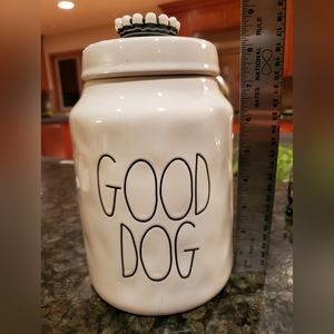 Rae Dunn "Good Dog" canister